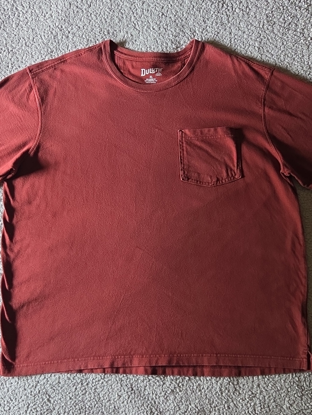 Duluth Relaxed Fit Un-Longtail Short Sleeve Pocket Crewneck T-shirt